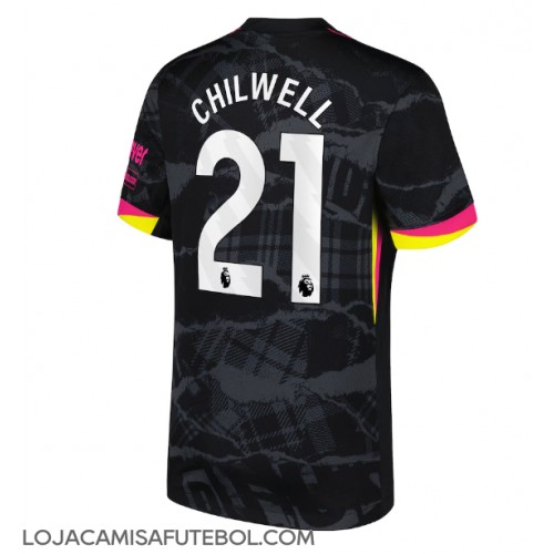 Camisa de Futebol Chelsea Ben Chilwell #21 Equipamento Alternativo 2024-25 Manga Curta